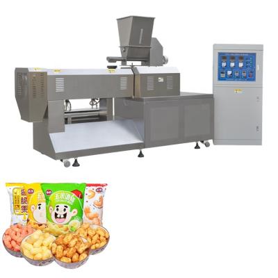 China Core filling snacks and snacks etc. Inflating Inflating Extrusion Snack Corn Puff Processing Line for sale