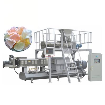 China Making Potato Starch Chips Pellet Hot Sale High Quality Potato Starch Chips Pellet Extruding and Frying Production Line for sale