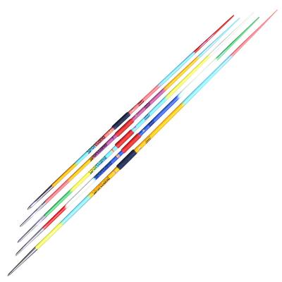 China Aluminum Alloy Factory Direct Wholesale 500g IAAF Certificated Javelin Best Choice For Competition 4-Color Painted for sale