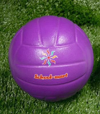 China Sports Toy Special Pu Foam Coated Volleyball With Soft Durable Skin for sale