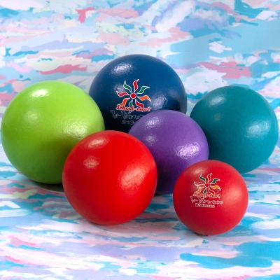 China Safe manufacturer of PU foam dodgeball with durable and silent skin coated in mainland China for sale