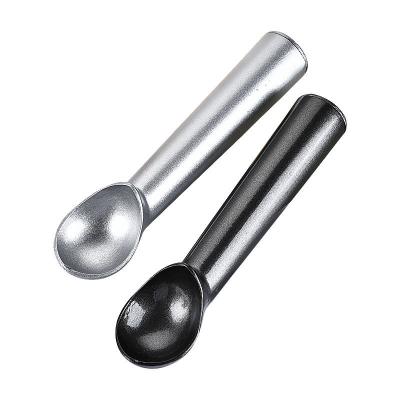 China Wholesale Simple Kitchen Instrument Metal Style Cookie Fruit Scoopers Aluminum Ice Cream Scoops for sale