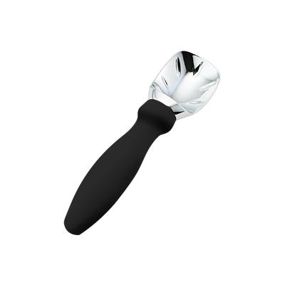 China Zinc Alloy Plastic Ice Cream Scooper Amazon Success Plastic Ice Cookie Spoon Ice Cream Scoops With PP Handle for sale