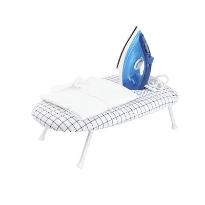 China Flat Folds for Space Saving 2020 Easy Storage Folding Mini Ironing Board Plastic Table for sale