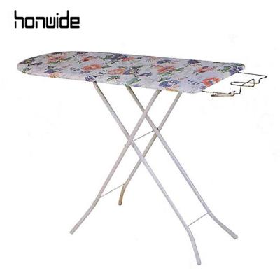 China Modern Wooden Ironing Board 4 Tiers Height Adjustment Folding Top Space Clothes Storage Cabinet Accessories Wholesale Customized Steel for sale