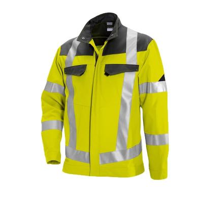 China Waterproof 2016 High Quality Warm Reflective Man's Yellow Waterproof And Windproof And Breathable Workwear for sale