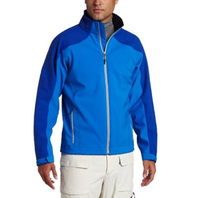 China Breathable 2021 Sports Design Golf Mens Outdoor Wind Stopper Softshell Jacket for sale