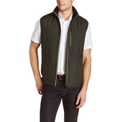 China Waterproof 2021 Winter Sleeveless Vest Keep Body Warm Men Quilted Vest for sale