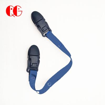 China Wholesale Hot Sale Plastic Bag Suspender Clips For Soother Paci Dummy Pacifier Bib for sale