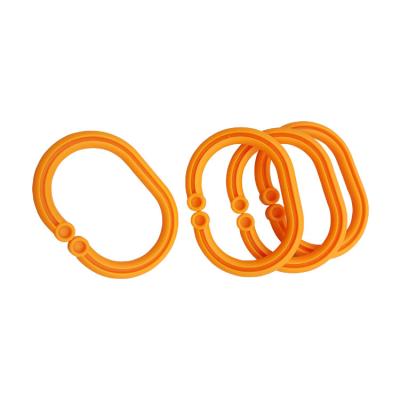 China Toy Parts Wholesale Retainer 15mm, 20mm, 25mm, 29mm, 47mm 0 Rings Opening Circle Blider Plastic Book Rings For Toy for sale