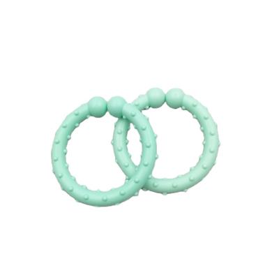 China Eco - Friendly Wholesale Toy Ties Safety Teether Ring Ties Craft for sale