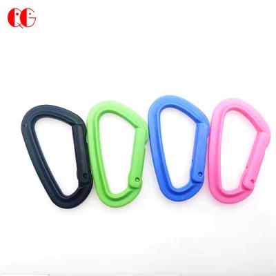 China Large Size Outdoor Sport Game Plastic Climbing Carabiner for sale