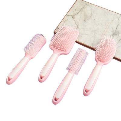 China Wholesale High Quality Massage Rectangle Round Oval Ribs Comb Nylon Anti-Static Barber Comb for sale