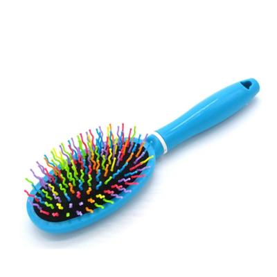 China Wholesale Customized Rainbow Set Good Quality Massage Product Popular Hair Brush for sale