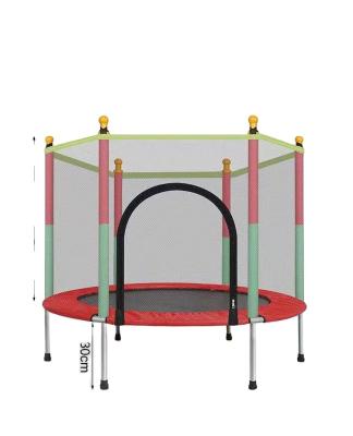 China With Net Hot Selling Porcelain Rectangle 6ft Indoor Round Mini Safety Net Protector Kids With Tent/Roof Trampoline for sale