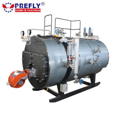 China industrial 1ton 20ton fire tube diesel oil and gas fired steam boiler machine prices for rice mill for sale