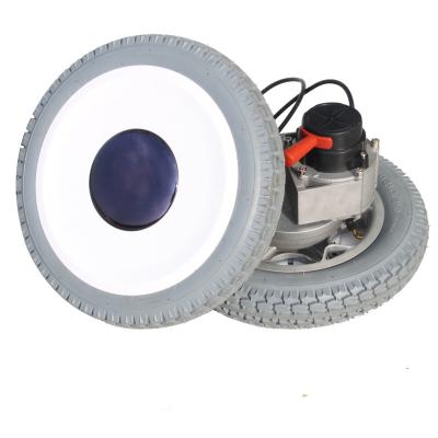 China Factory Sale 12 Inch Wheel Hub Motor Totally Enclosed Electric Wheel Motor Cheap Power Wheelchair Motor for sale