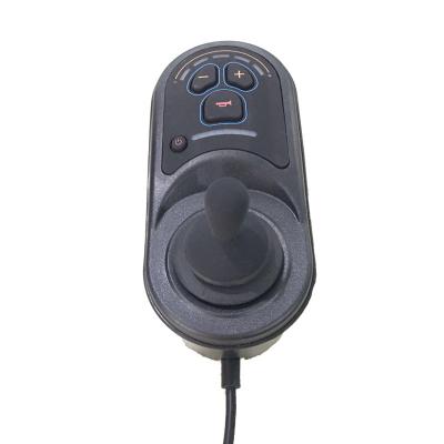 China ABS+Aluminum alloy joystick controller 24v electric car conversion kit wheelchair controller joystick for sale