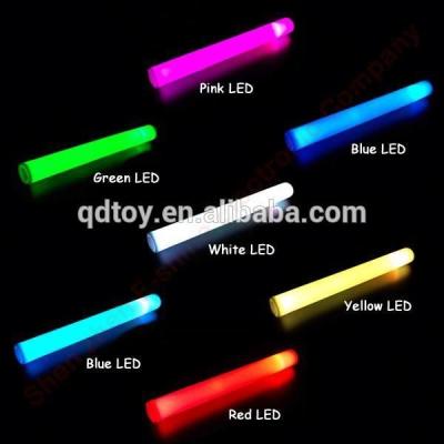 China Promotional multi-color 3 different function lighting optionsdblinking led foam stick for sale