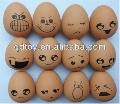 China Promotional Egg Toy Printed Rubber Ball for sale