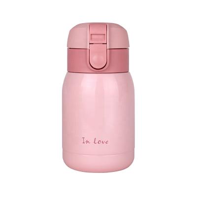 China PORTABLE fashion couples pot belly thermos cup creative stainless steel male and female students cute cute tea cup mini for sale