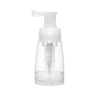 China Transparent Dismountable Empty Portable Baby Powder Spray Bottle Pepper Spray Bottle Eco-Friendly Powder Eco-Friendly Skin Care Talcum Bottle for sale