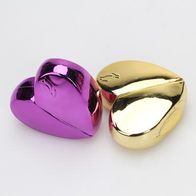 China Wholesale High Quality Personal Care Cosmetics Portable Heart Shape Small Spray Perfume Bottle, 25ml Perfume Bottles Glass Spray for sale