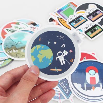 China Wholesale Waterproof PVC Sticker Printing Logo Design Cartoon Custom Die Cut Waterproof Cute Vinyl Sticker for sale