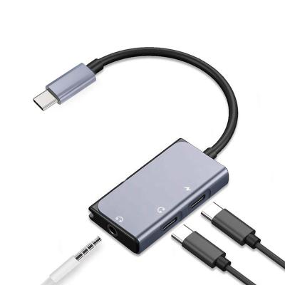 China Mobile Phone Alibaba Design 24bit/96kHz New PD Charger Adapter Lease USB Type C Male To 3.5mm USB C Earphone Jack Adapter for sale