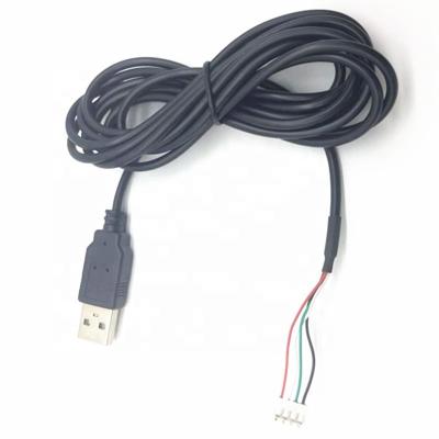 China Universal Digital Accessories 28AWG 2m 5pin Housing To USB 2.0 A For Mouse Cable for sale