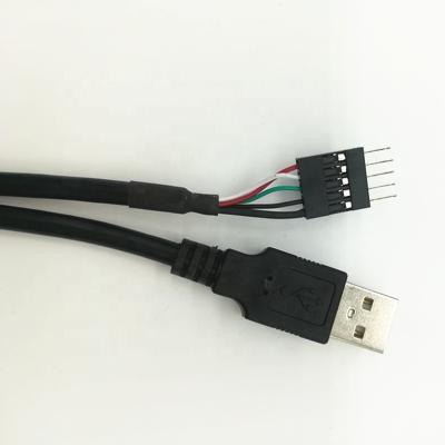 China MP3/MP4 Player PC Server Computer Case 5 Internal Mainboard Pin 2.54mm Dupont Header Male To USB 2.0 Data Cable for sale