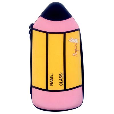 China Schools & Desks Pen Shape Custom Design Hard Shell Smiggle Pencil Case for sale