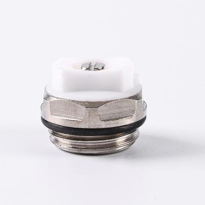 China Heating System Radiator Auto Bleed Valve , Steam Radiator Air Vent 15 bar for sale