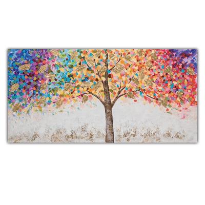 China 100% Hand Painted Abstract Tree Handmade Oil Painting From Top Experienced Painter With Attractive Price for sale