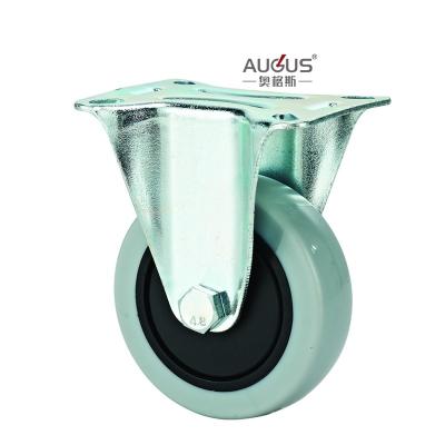 China Fix, Flexible, Screw,Hole Topped, Bolt Caster Medium Duty Caster Wheel zu verkaufen