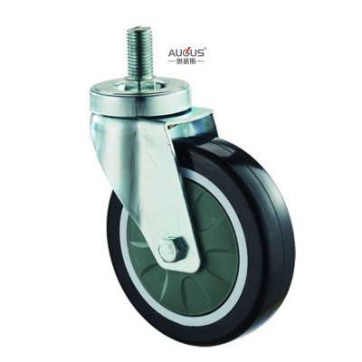 Chine 2.5inch,3inch,4inch,	Steel Castor Wheel 5inch Medium Duty Swivel & Rigid Castor with PVC Wheel à vendre