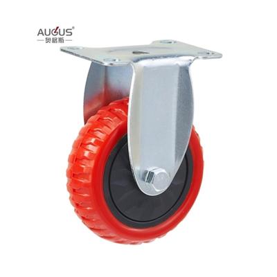 Китай Side Brake Steel Castor Wheel Brakes Ags-04  Flexible Caster Wheels For Trolly продается