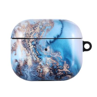 China Fanshion hot sale marbling wireless earphone case TPU protective shell for airpods 3 pro 1/2 for sale