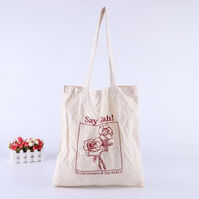 China Wholesale Good Quality Suitable Environmental Protection Price Tote Bag Printed Canvas Cosmetic Bag for sale