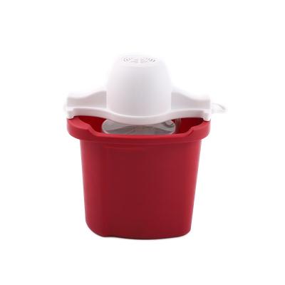 China Hot Selling Main Table Oblong 4 Quart Plastic Oblong Electric Bucket Ice-Cooling Easy Operation High Quality Ice Cream Maker for sale