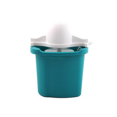 China Oblong Shape 4 Quart Homemade DIY Portable Plastic Electric Easy Cleaning Expand Multi-Color Child Manipulation Ability Ice Cream Maker for sale