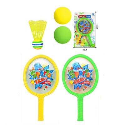 China Children Play Toy Children Education Summer Indoor Outdoor Sports Games Toys Large Interactive Oval Pet Racket Sport Set Toys For Children for sale