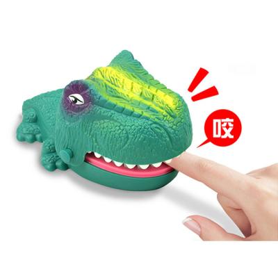 China Novelty Bite Hand Dinosaur Game Tricks Anti Decompression Stress Toys Party Table Games Trick Toys For Adult Children for sale