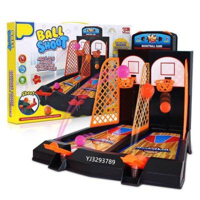 China Wholesaleoffice Toy New Trend Indoor Creativity Shooting Basketball Sports Game Office Desk Arcade Table Basketball Game For Kids for sale