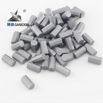 China ISO certificate solid cemented tungsten carbide octagonal/octagon button inserts for milling sanxin en venta