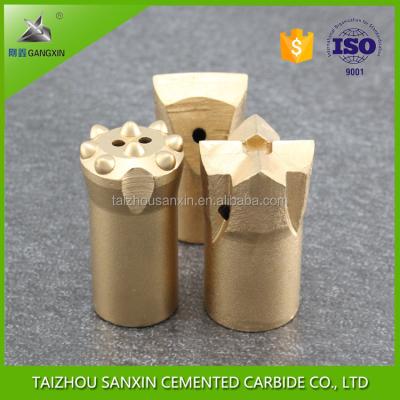 China factory supply 34mm tungsten carbide rock drilling tools solid carbide drill bits sanxin en venta