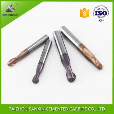 China Taizhou ISO K10,K20,K30,K40 solid cemented / tungsten carbide cutting milling tool for milling machine sanxin for sale