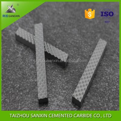 China YG8C,YG11,YG11C,YG10C gangxin Solid Tungsten Carbide Inserts/Grippers for Mining/chuck jaw sanxin en venta