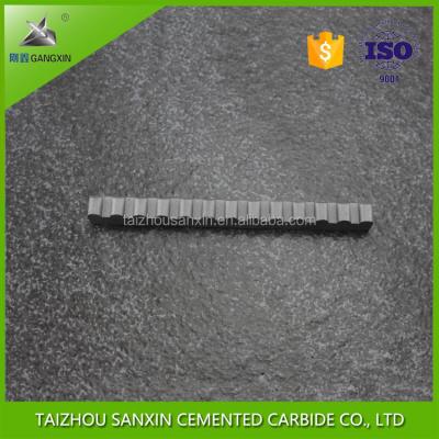 China provide carbide gripper chuck inserts for drilling tungsten chuck jaws from sanxin sanxin en venta