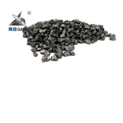 China YG8 crushed tungsten carbide grit 5-80 mesh crushed carbide grit agriculture usage crushed carbide grit sanxin en venta